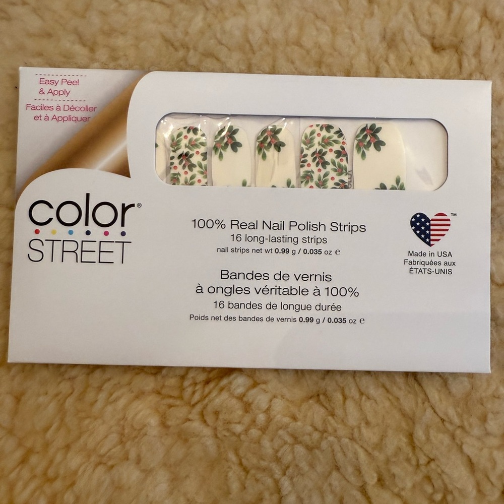 Color Street Berry Merry Nail Strips